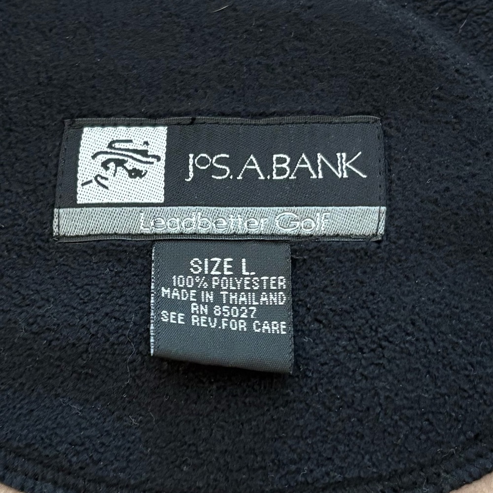 Jos. A. Bank Black Bomber Jacket